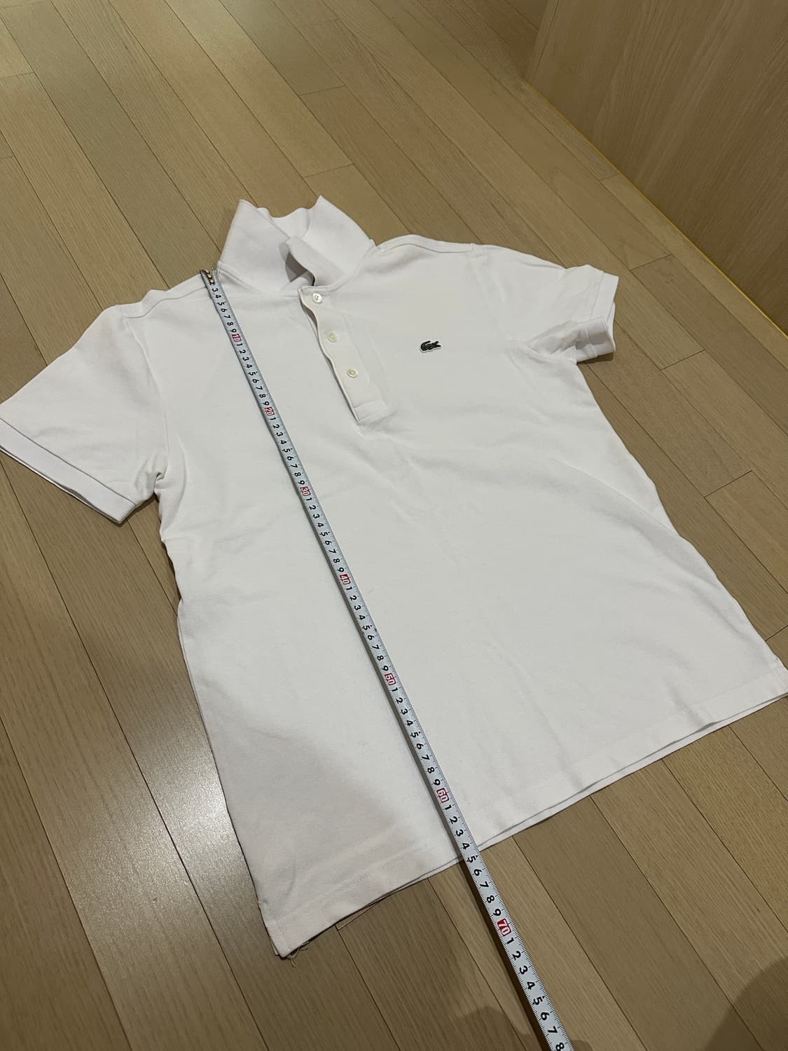 라코스테 카라티 슬림핏 105 (US L) 화이트 상품이미지3