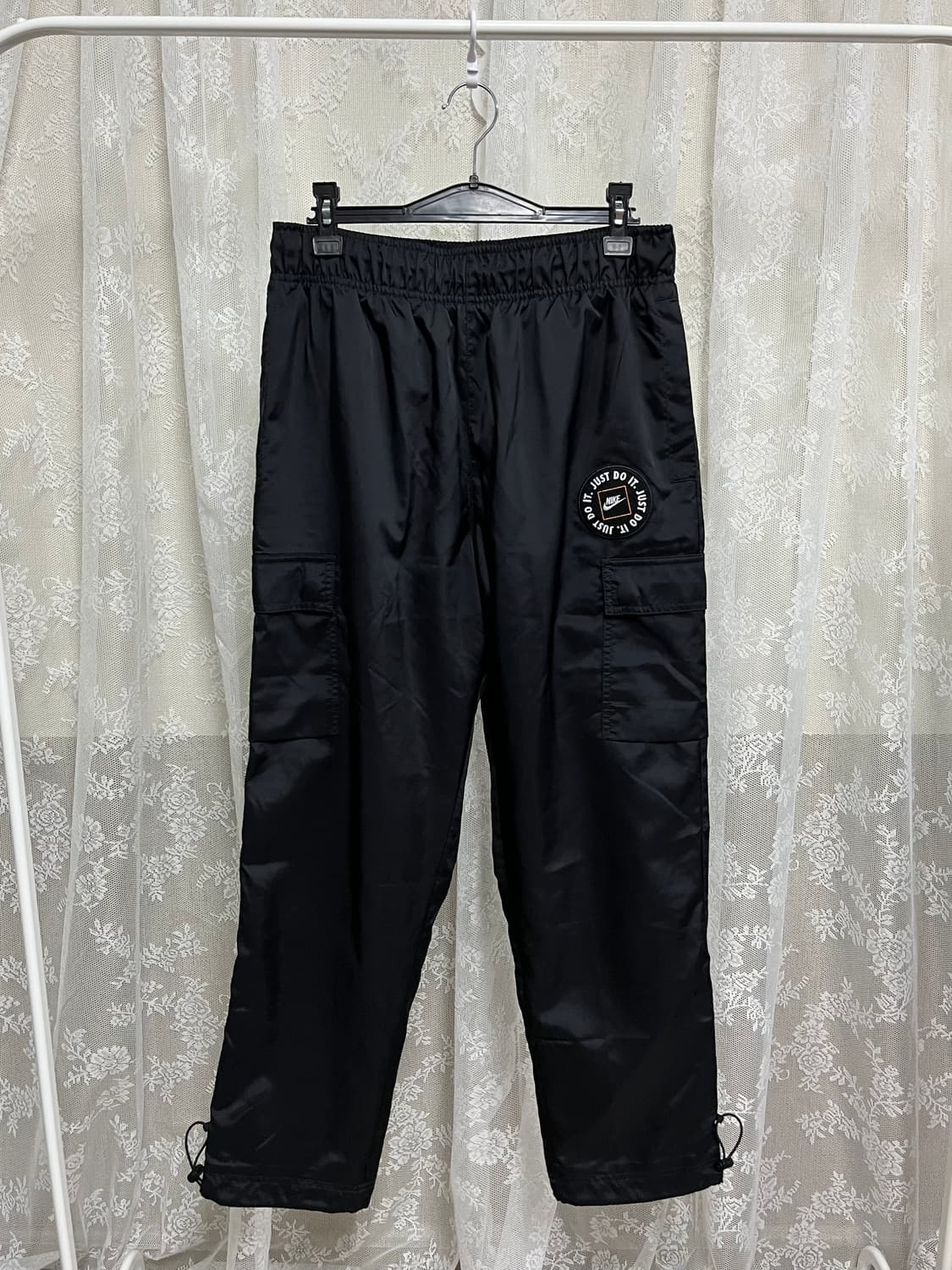 M) 나이키 just do it 우븐 카고 팬츠 블랙 상품이미지1