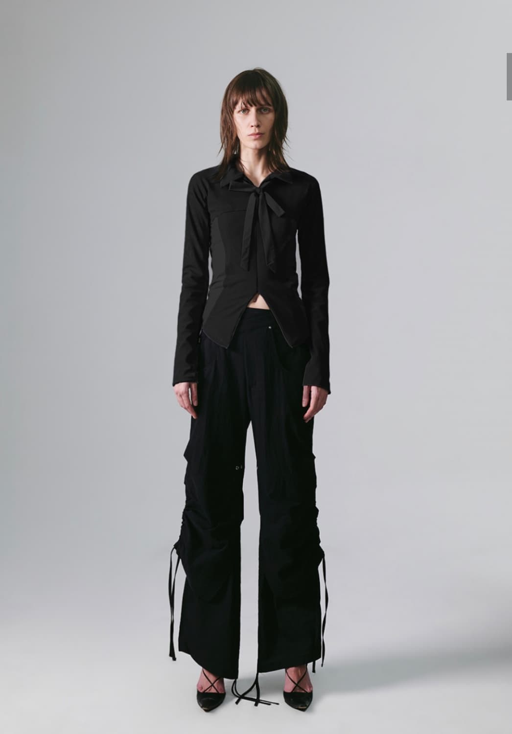 나체 타이집업티 블랙(타이 포함o) 상품이미지1