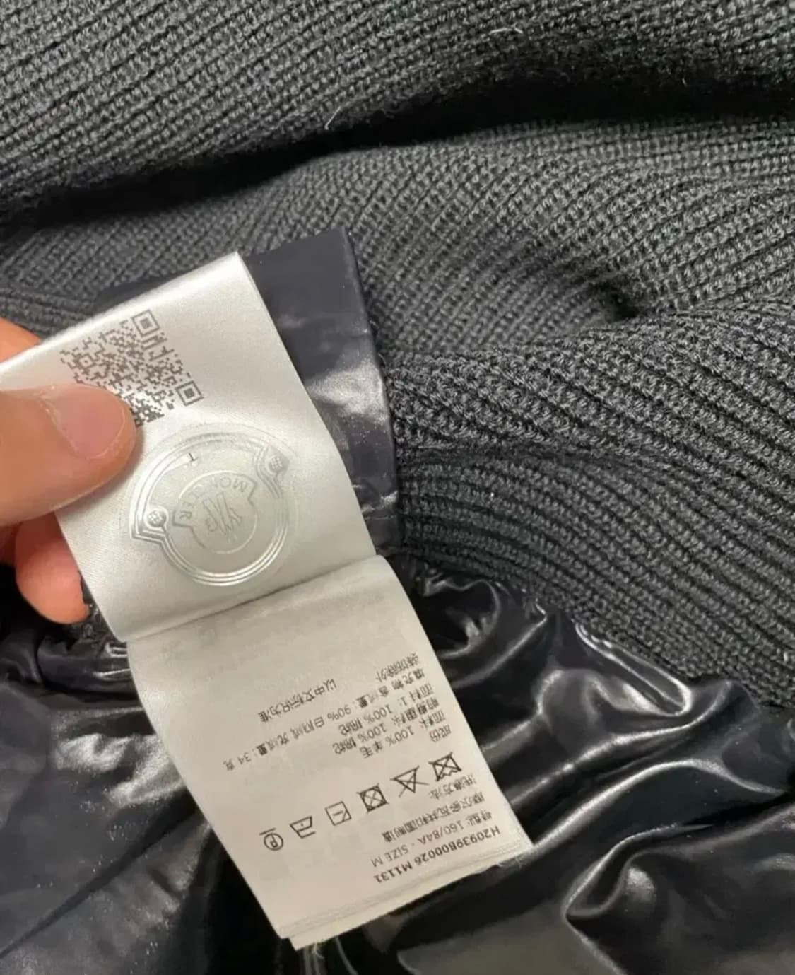 몽클레어 니트패딩 M 상품이미지4