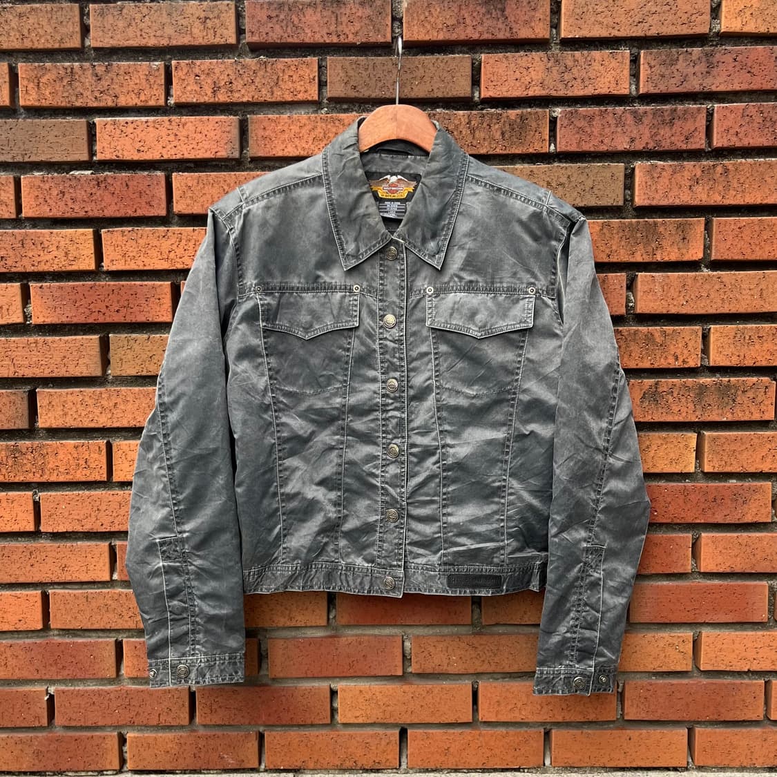 할리데이비슨 나일론 트러커 자켓 (100-105) 상품이미지1