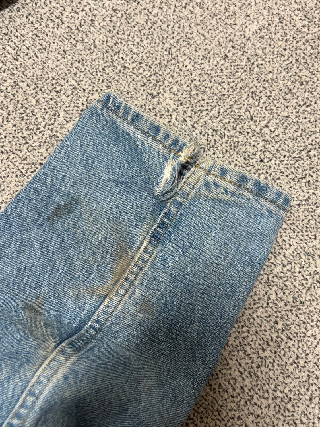 칼하트 빈티지 워싱 데님 팬츠 상품이미지3