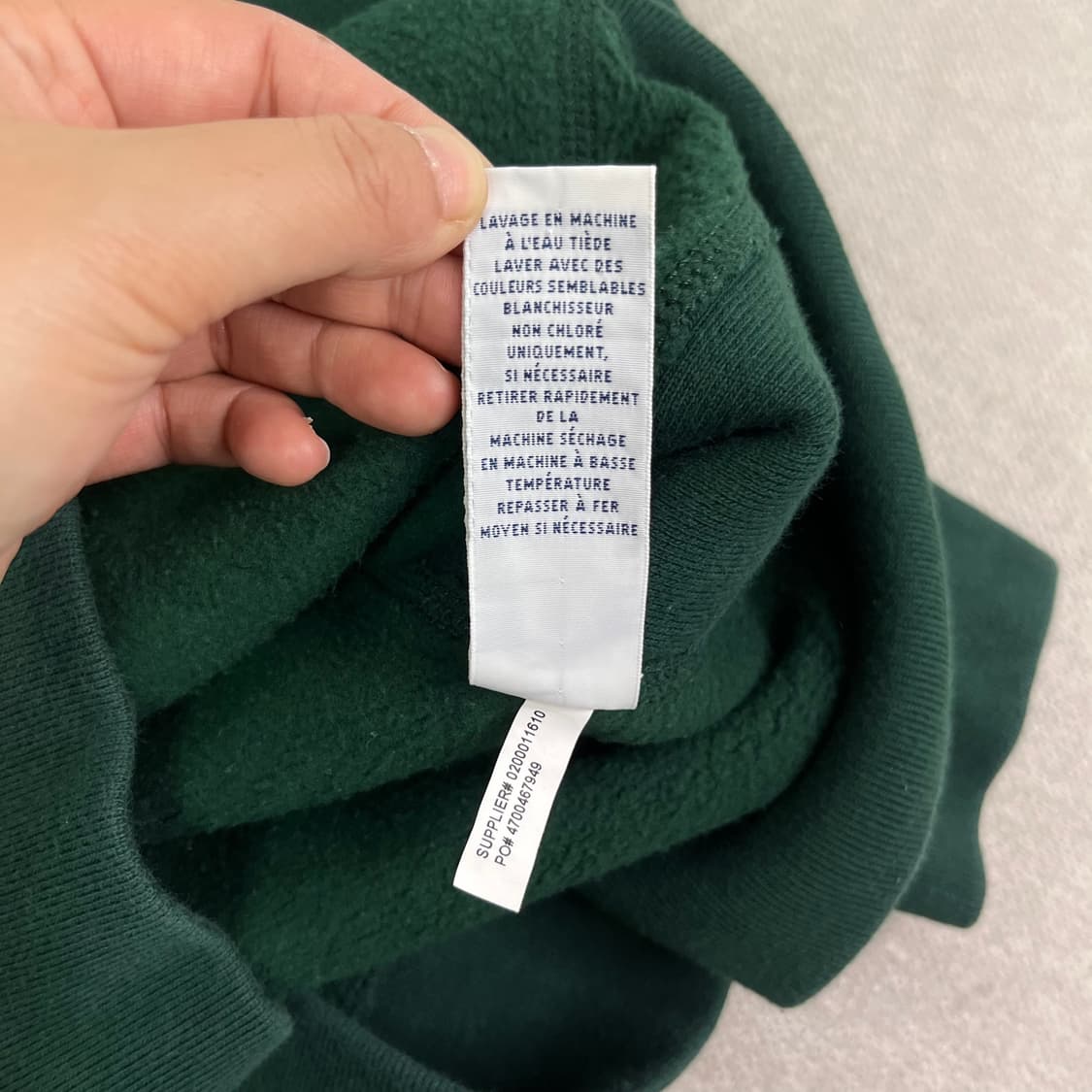 100 폴로 랄프로렌 와플 후드집업 상품이미지5