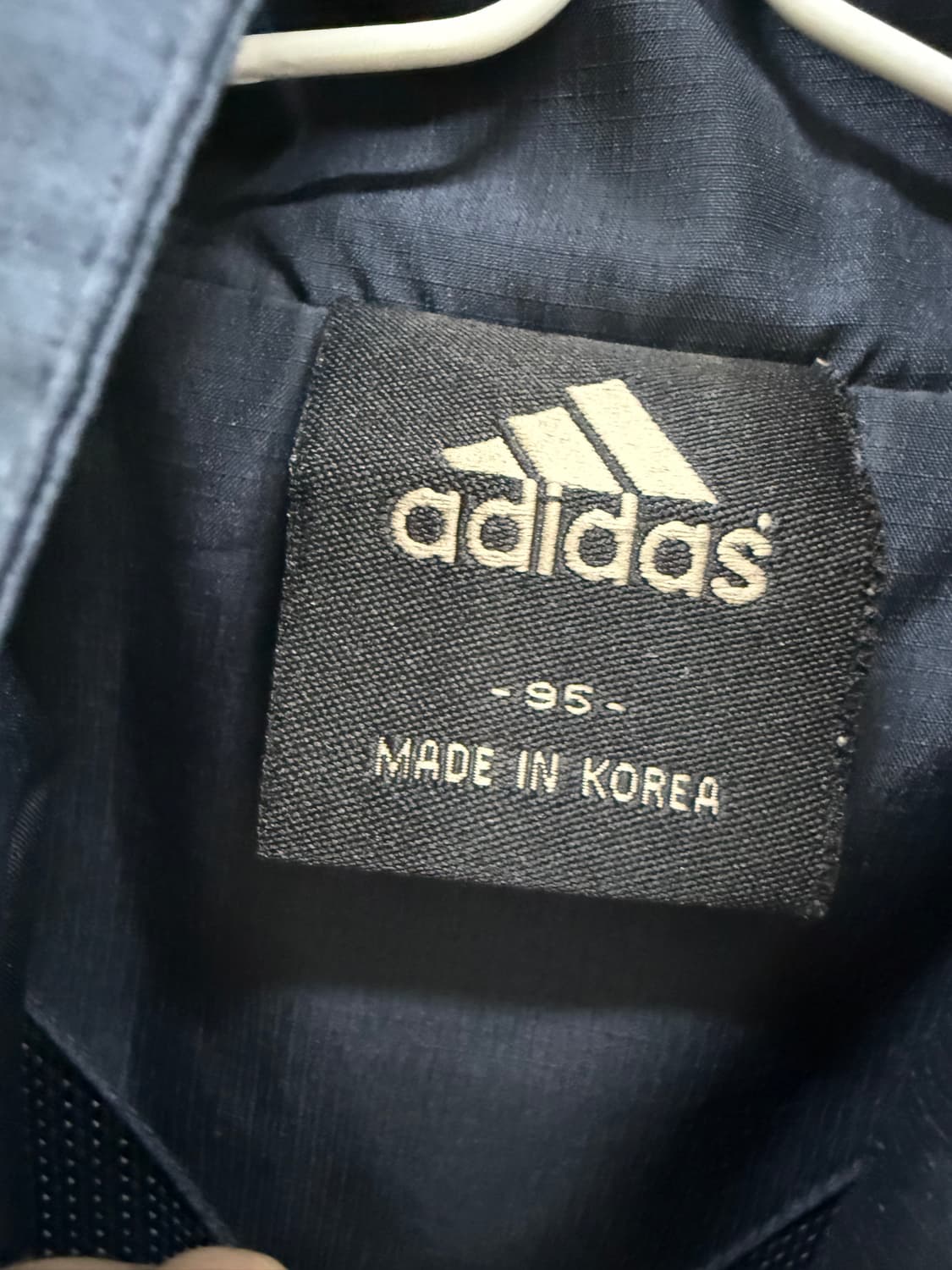 아디다스 네이비 블루 바람막이 상품이미지2