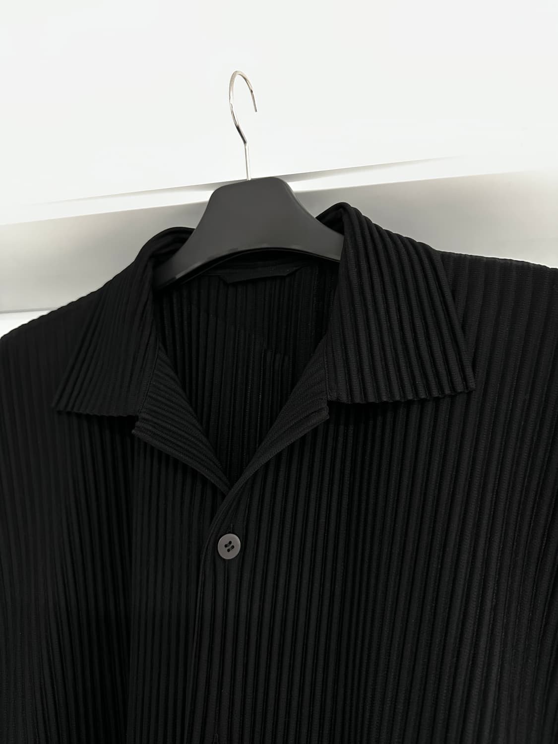 이세이미야케 옴므플리세 오픈 칼라 반팔 셔츠 3 상품이미지3