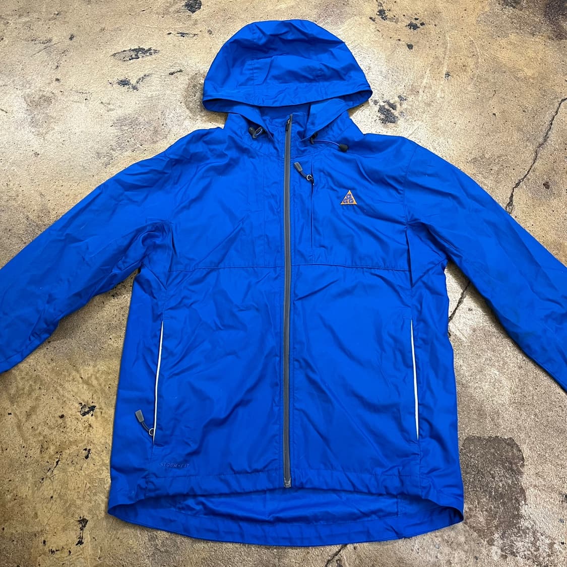 [정품/M] 나이키 ACG 블루 바람막이 후드 자켓 b15 상품이미지3