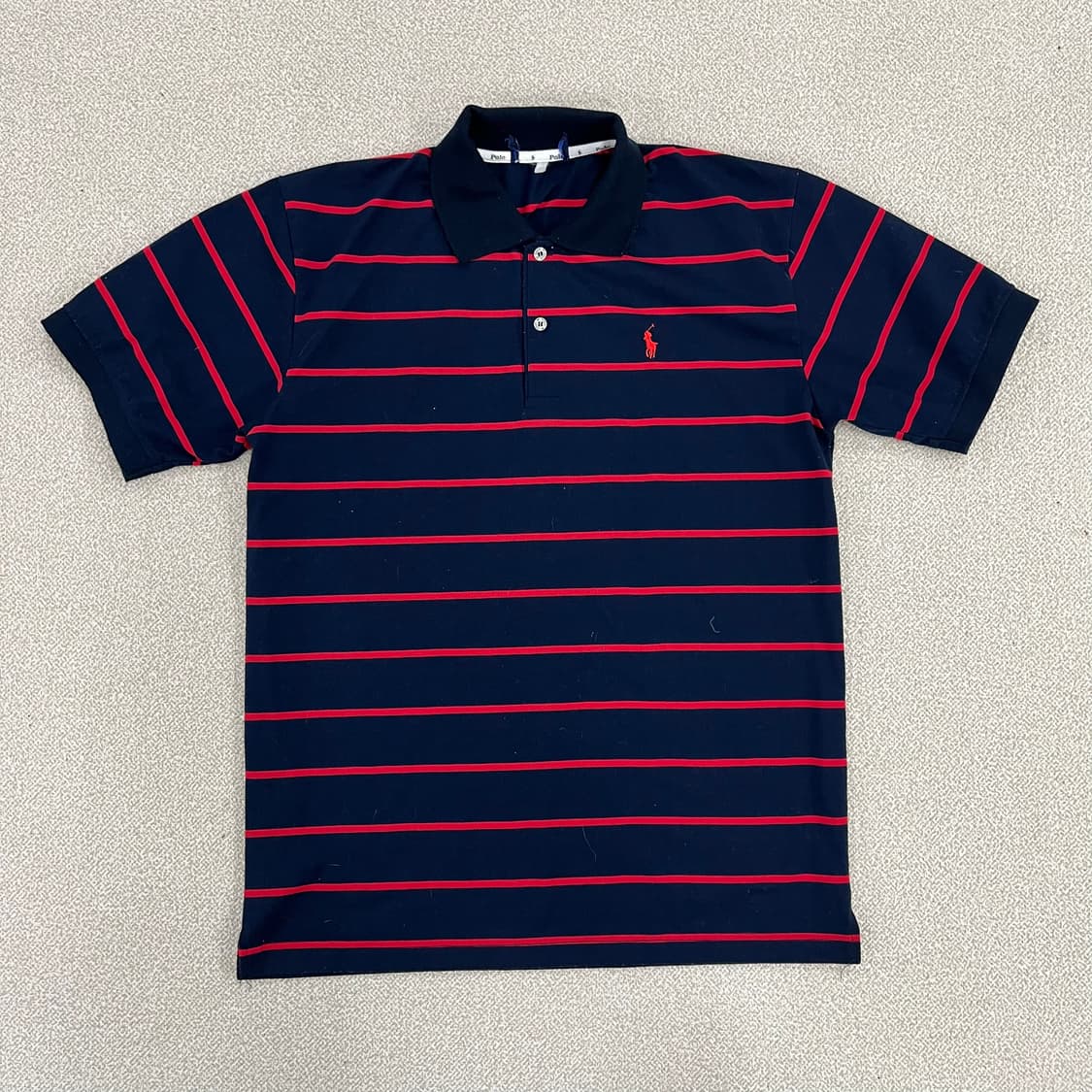 실측확인 폴로랄프로렌 반팔 카라티 0225M1 상품이미지1