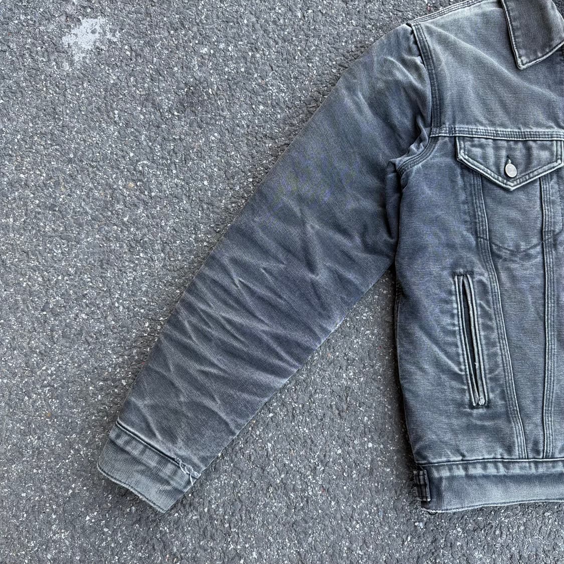 OG 빈티지 칼하트 J233 BLK 트러커 자켓 상품이미지2