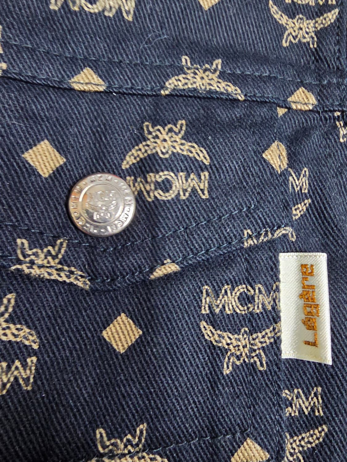 Mcm 아동 로고패턴 데님자켓  상품이미지4