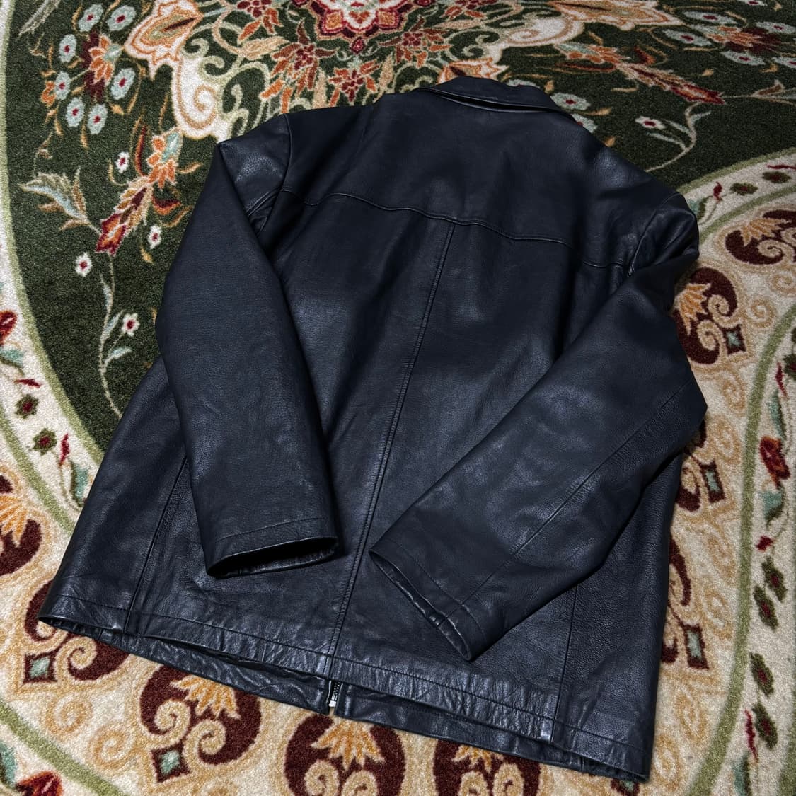 Lambskin car coat (XL) 상품이미지3