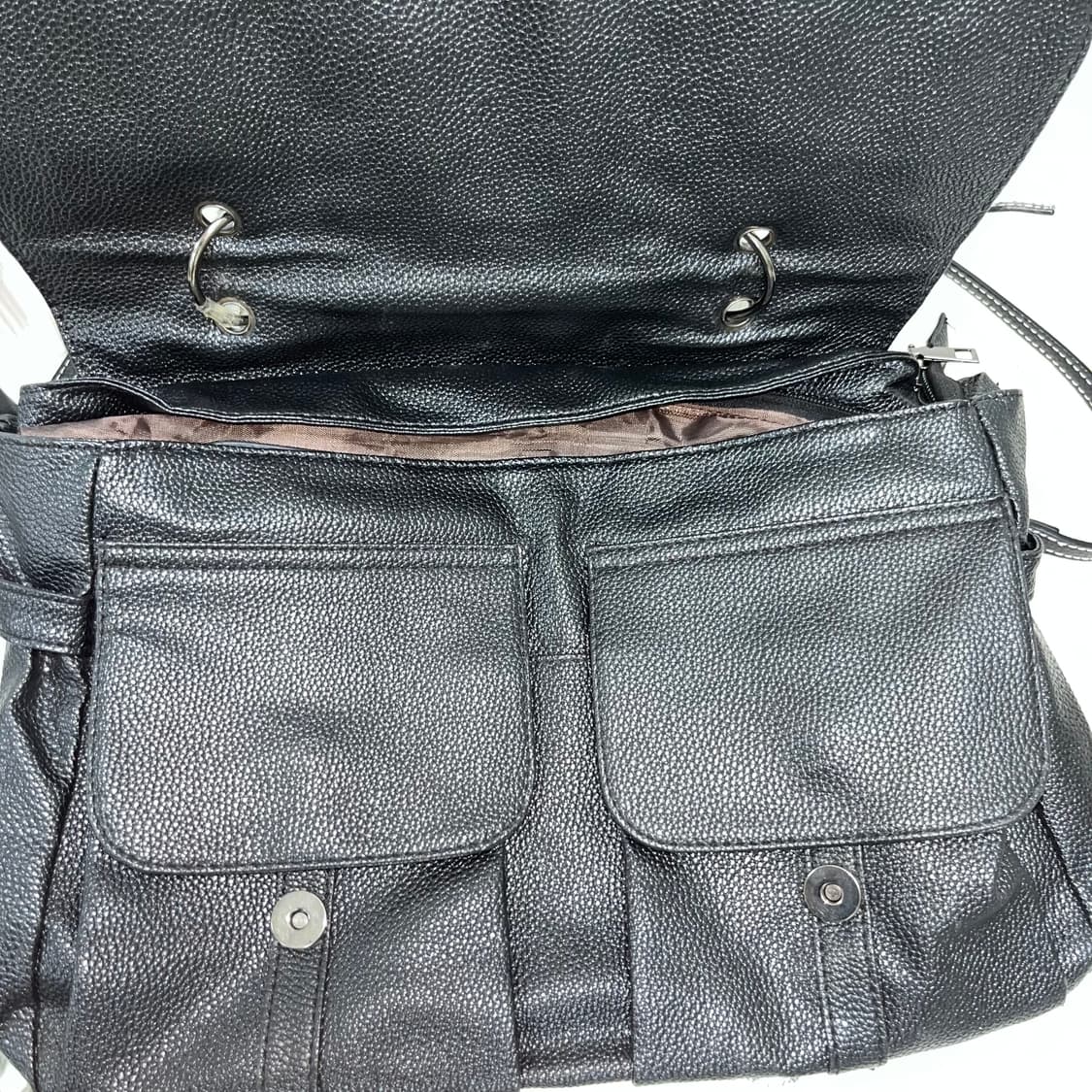 빈티지 락펑크 스컬 큐빅 크로스백 상품이미지3