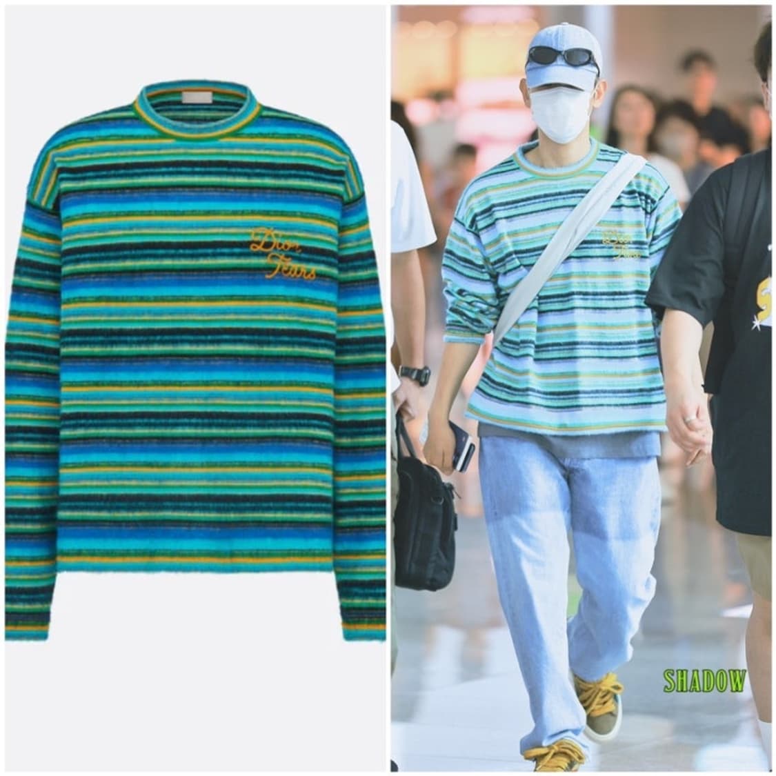 디올 x 데님티어스 모헤어 니트 상품이미지2