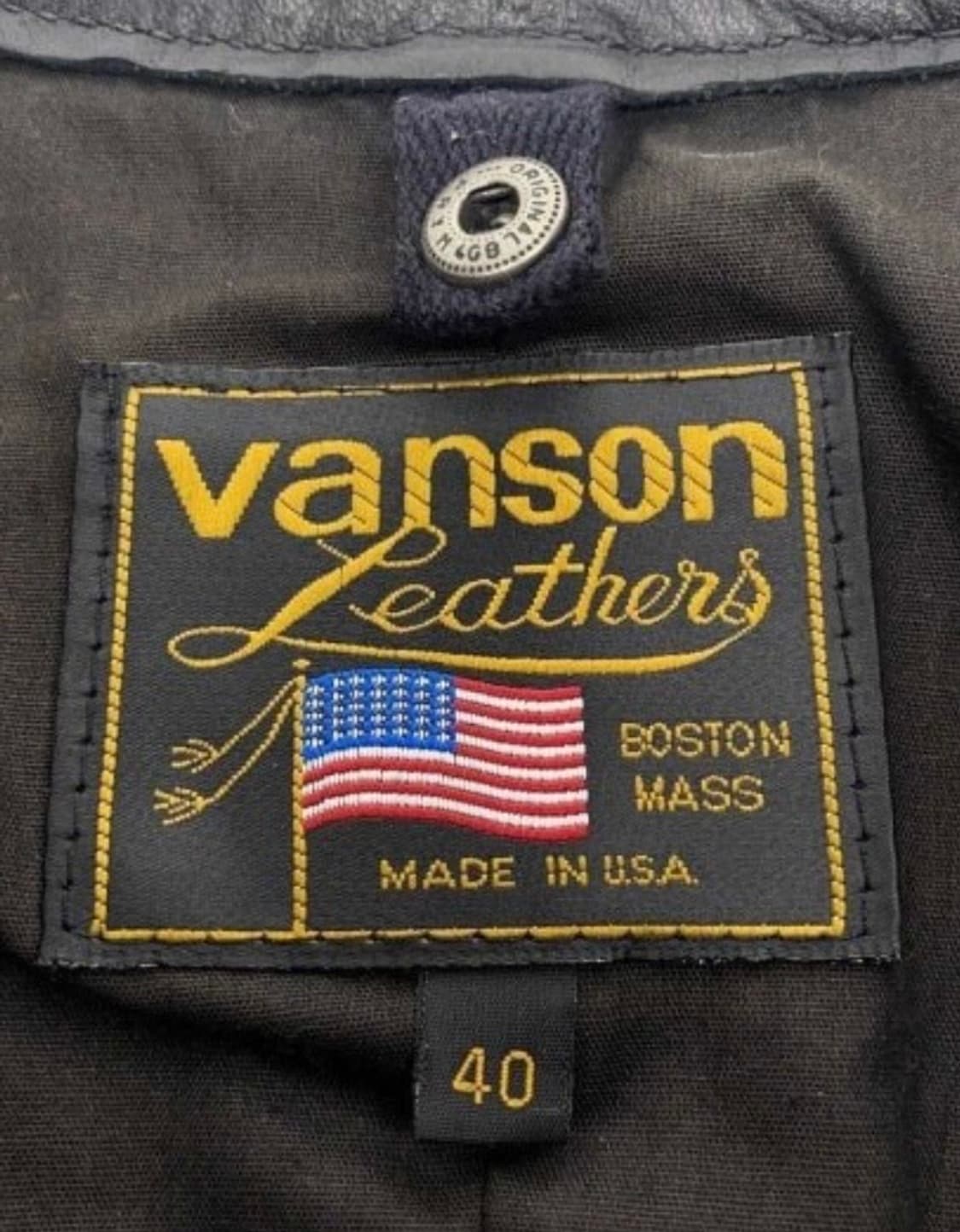 밴슨 레더 스켈레톤 자켓 상품이미지3