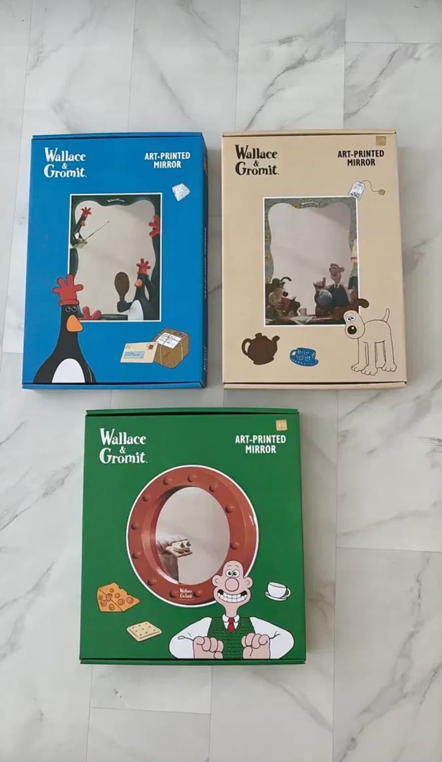 월레스와그로밋 맥그로우 벽거울 인테리어 거울 상품이미지1