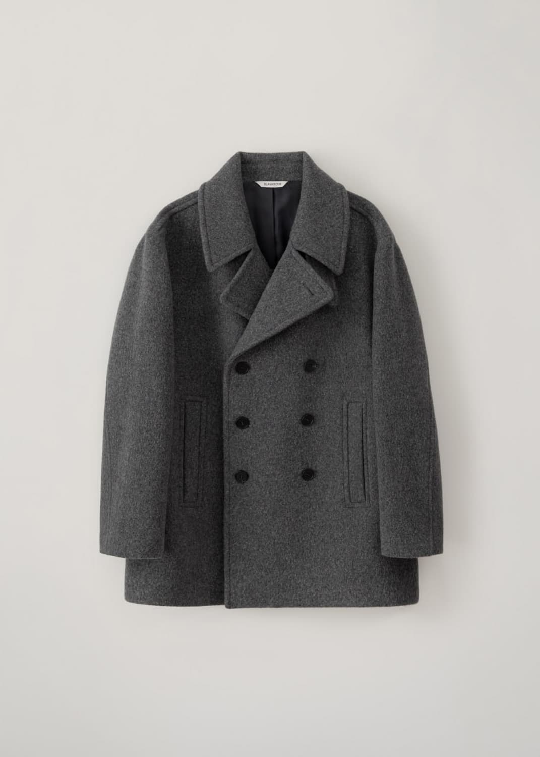 블랭크룸 / 24FW 피코트(그레이) / 3 상품이미지1