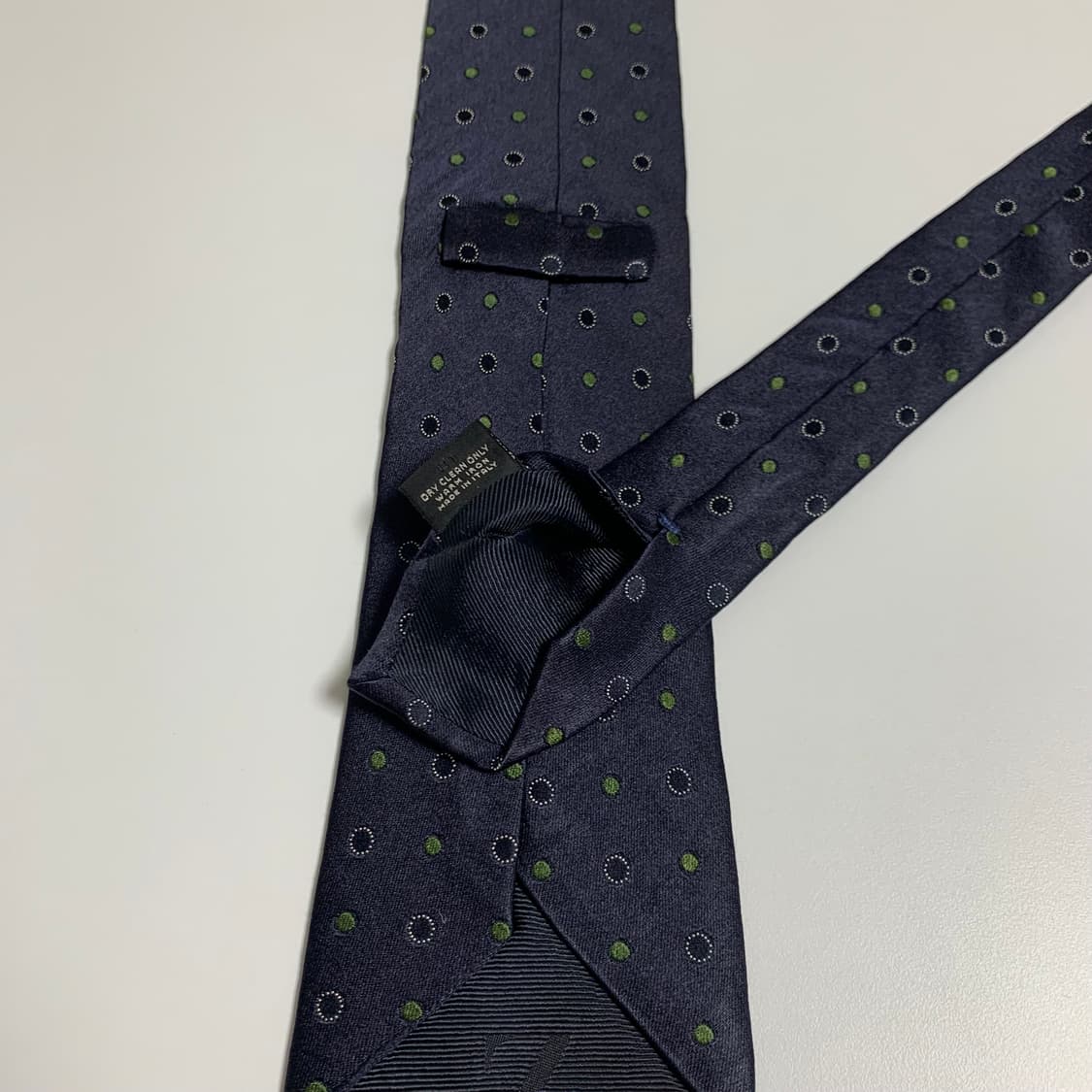 에르메네질도 제냐 도트넥타이 명품 이태리 100실크 A등급 8.8cm 상품이미지6