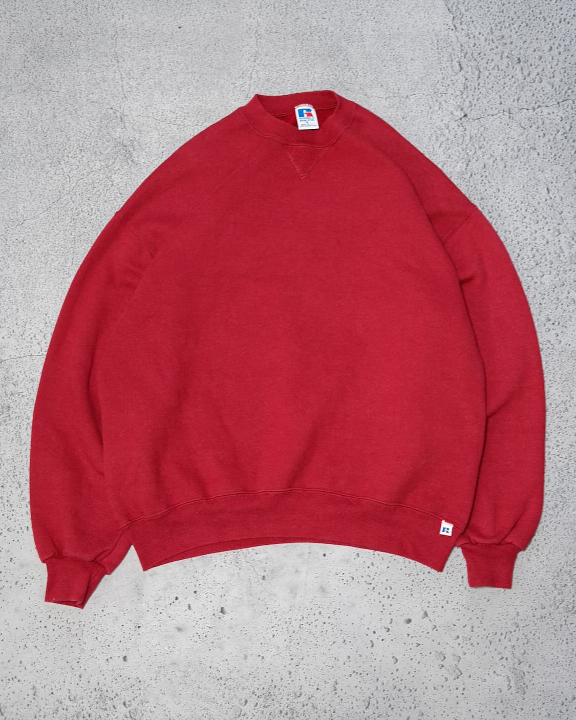 90s Russell Red Sweatshirt 상품이미지1