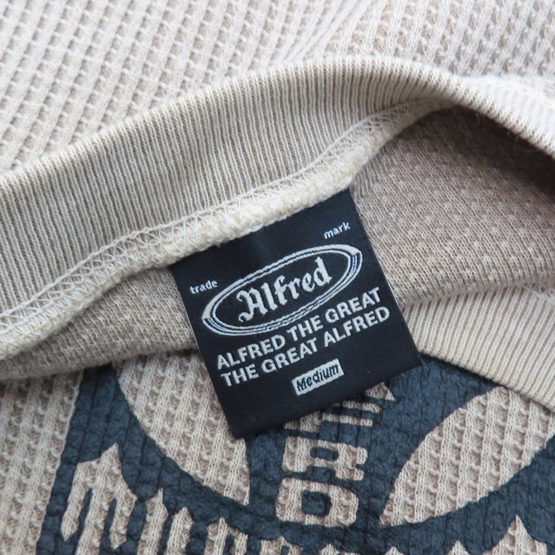 헤리티지플로스 알프레드 IRON CROSS PIGMENT WAFFLE L 상품이미지4