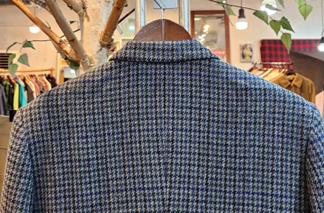잉게보르그 by 핑크하우스 와펜 체크 더블 버튼 빈티지 자켓 상품이미지6