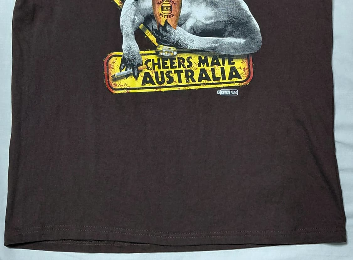 [M] 빈티지 호주 Classic Roo 'Cheers Mate' 반팔티 상품이미지3