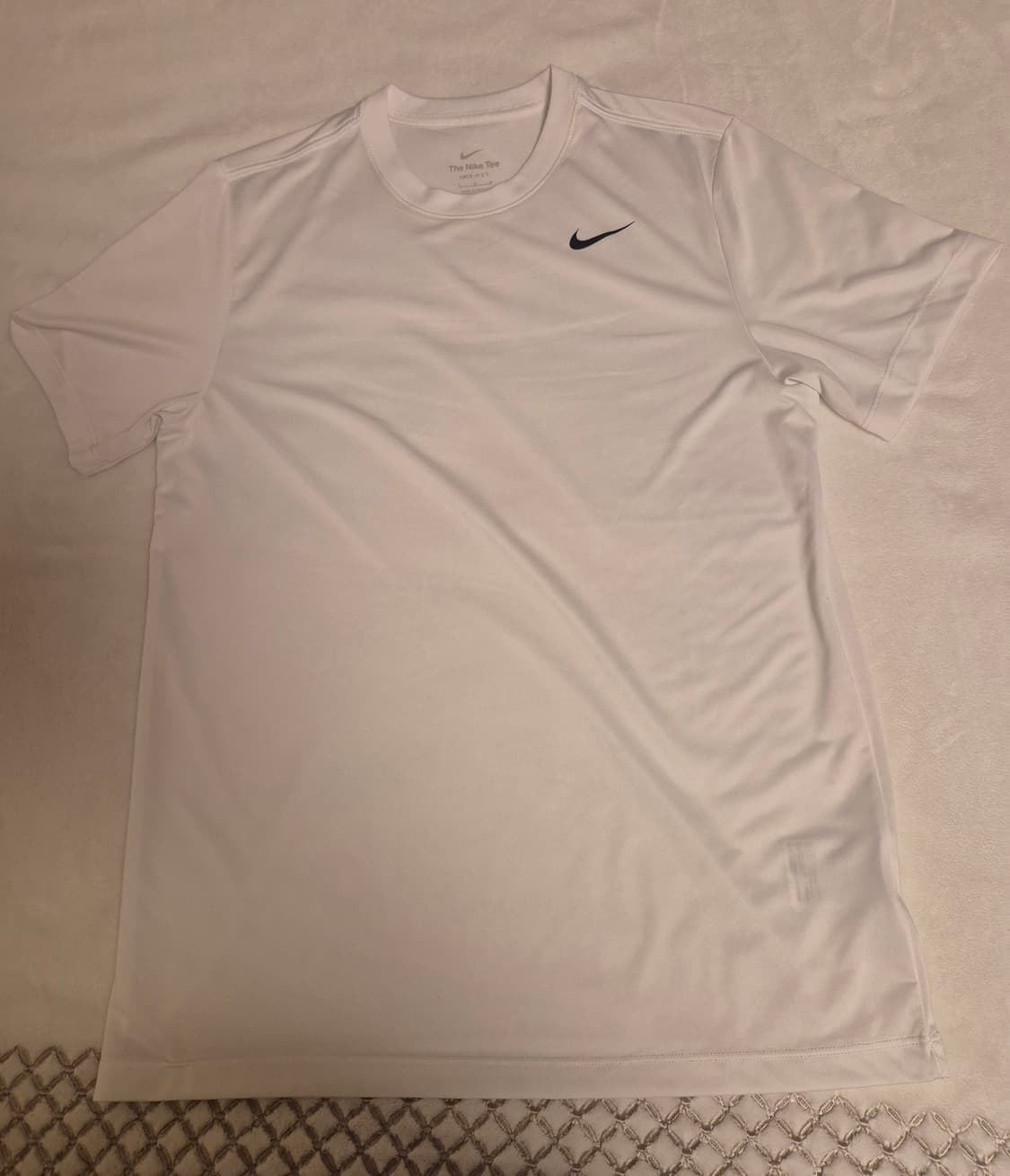 나이키 드라이핏 반팔티 화이트 L 상품이미지1