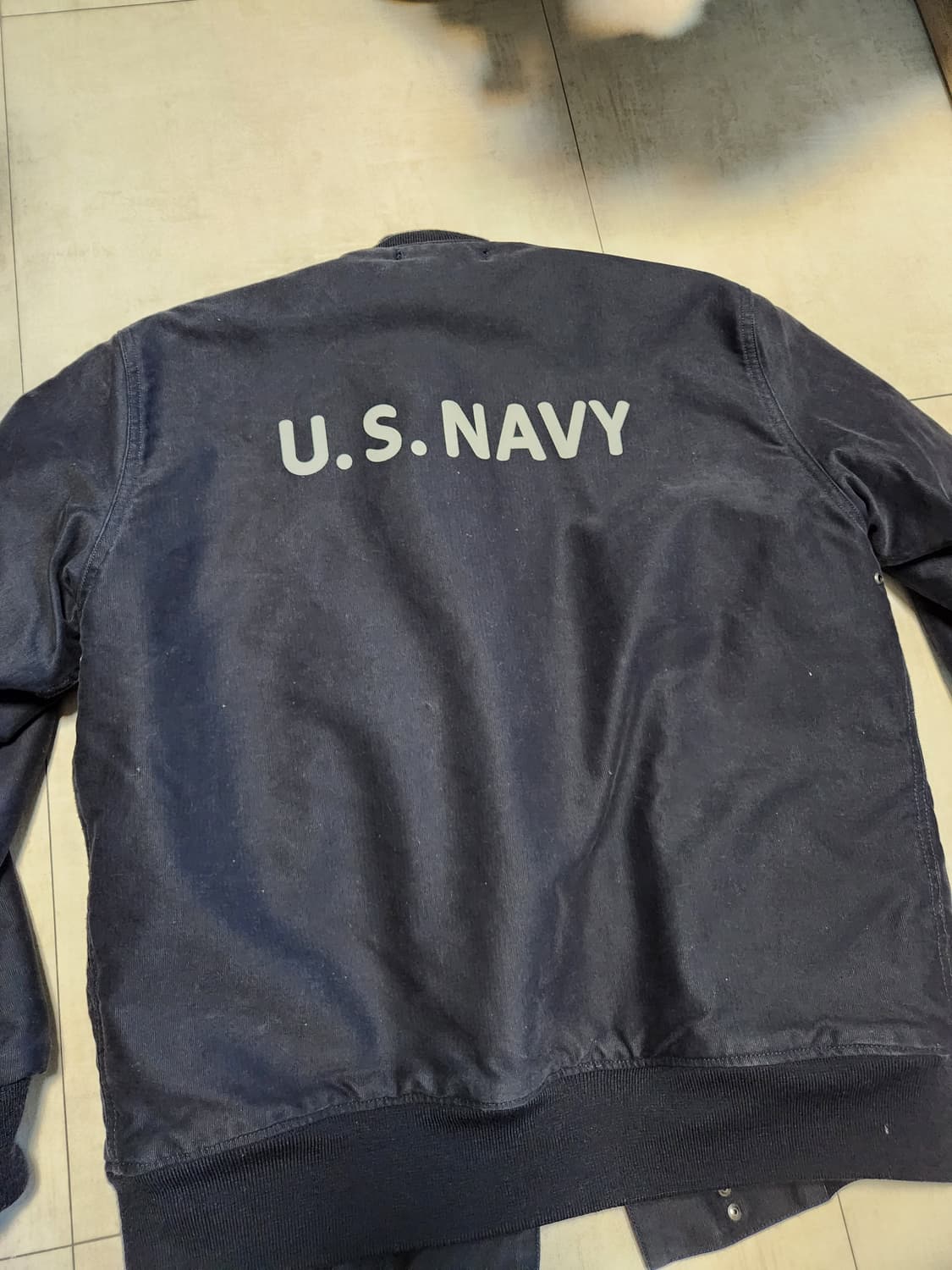 [40 라지] 브론슨 덱후크자켓 네이비 상품이미지6