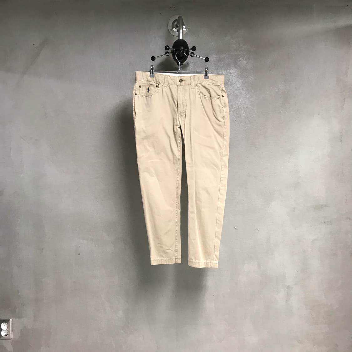 폴로 랄프로렌 코튼 팬츠 베이지 32/32 상품이미지1