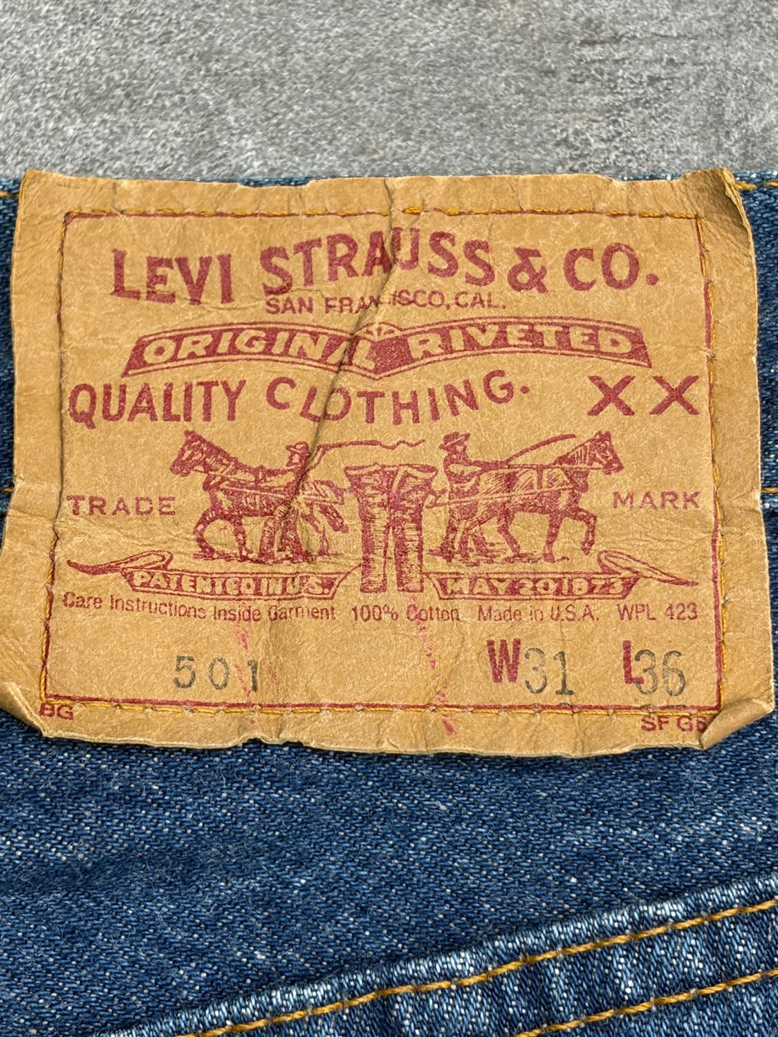 80s Levis 리바이스 501 made in USA 상품이미지6
