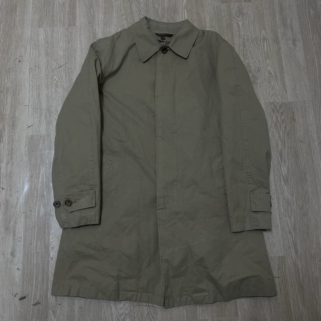 폴스미스 울 안감내피 싱글 트렌치 맥코트 M/95  상품이미지1