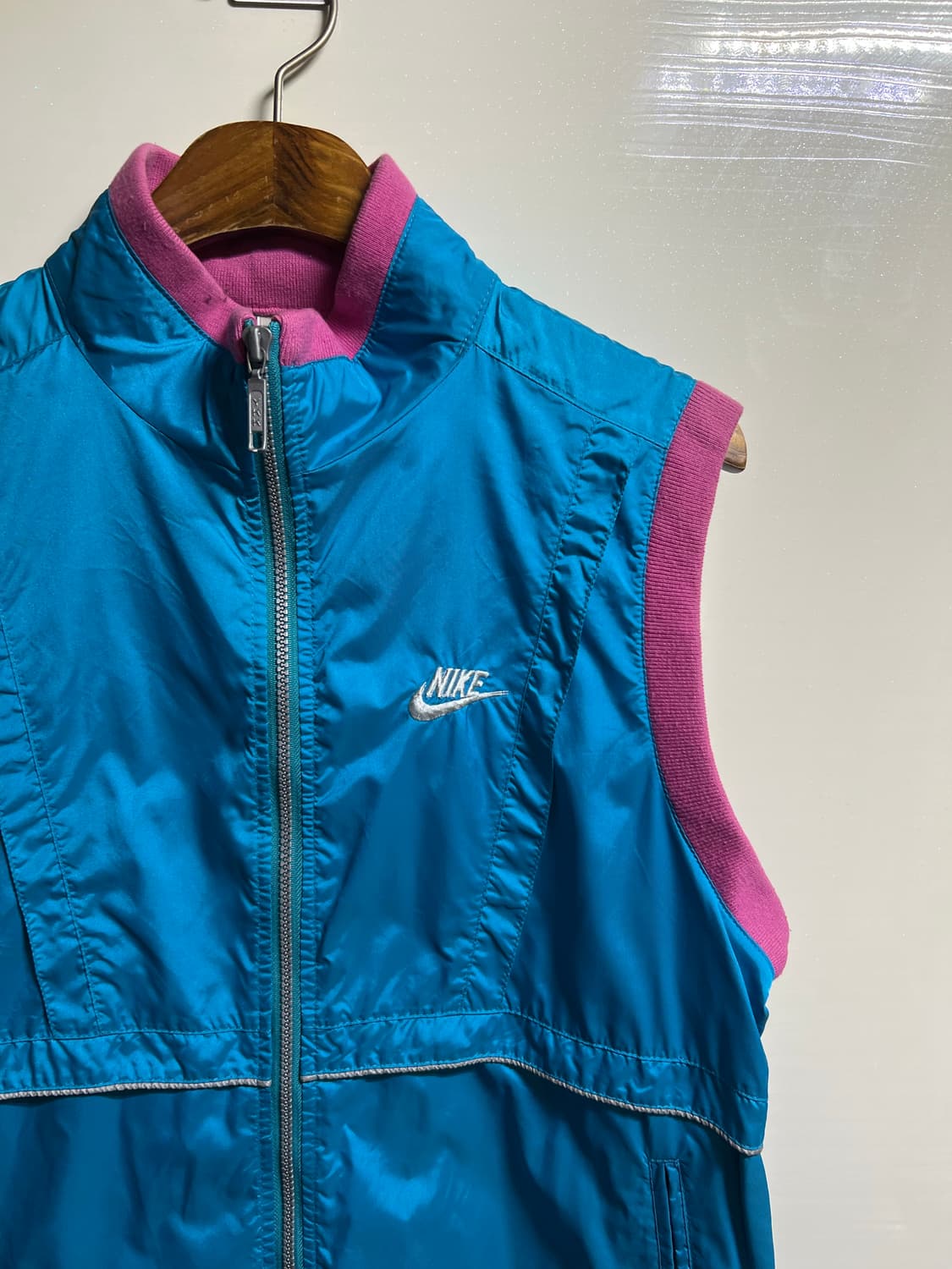 나이키 바람막이 조끼 블루/핑크 상품이미지2