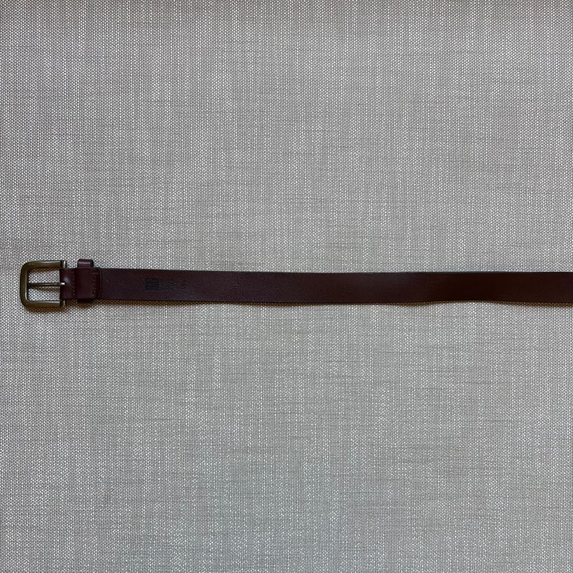 [28-29] 90s USA GAP 브라운 레더 브라스 버클 벨트 상품이미지7