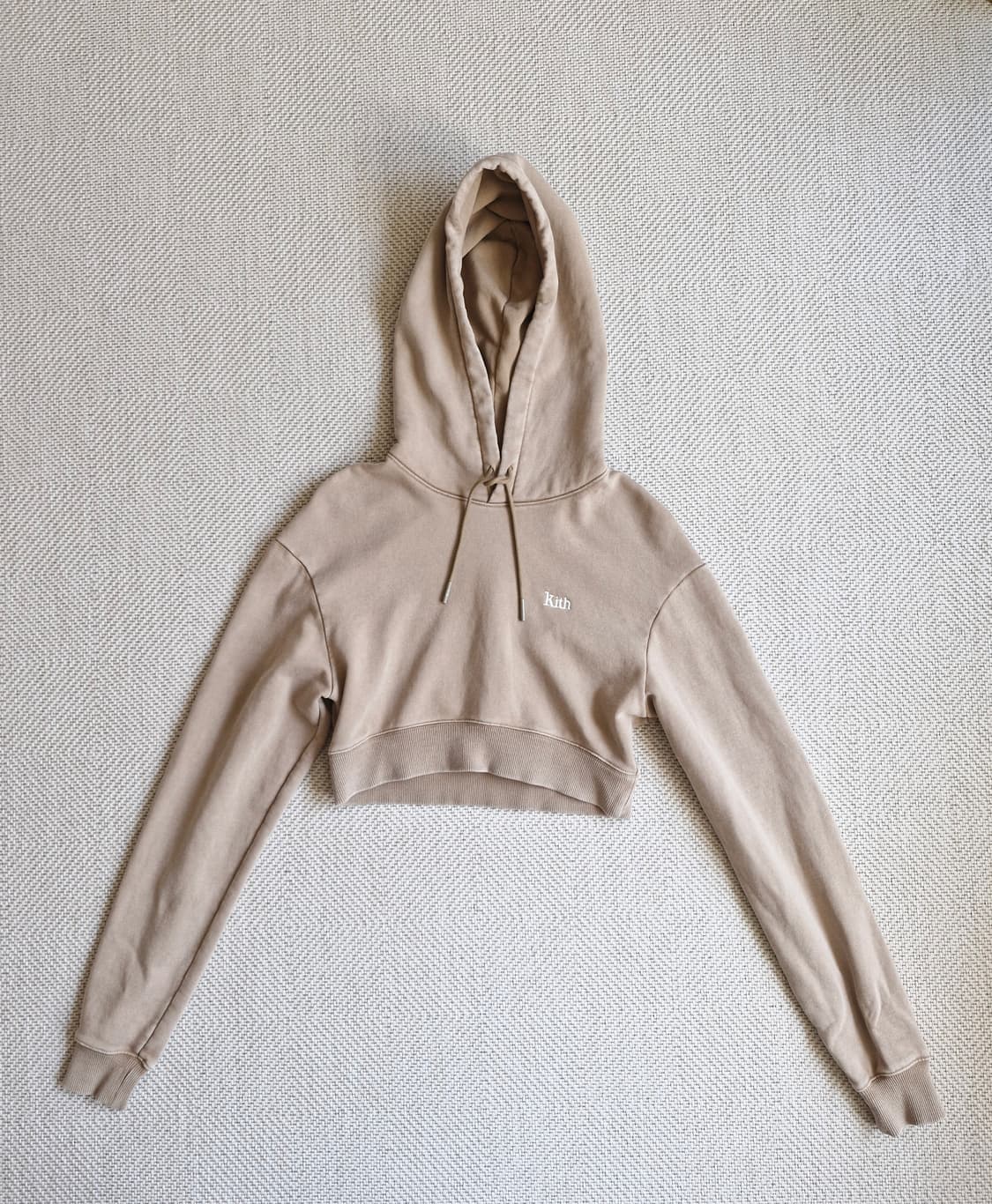 KITH Alexa cropped hoodie 키스 크롭 후디 XS 상품이미지3