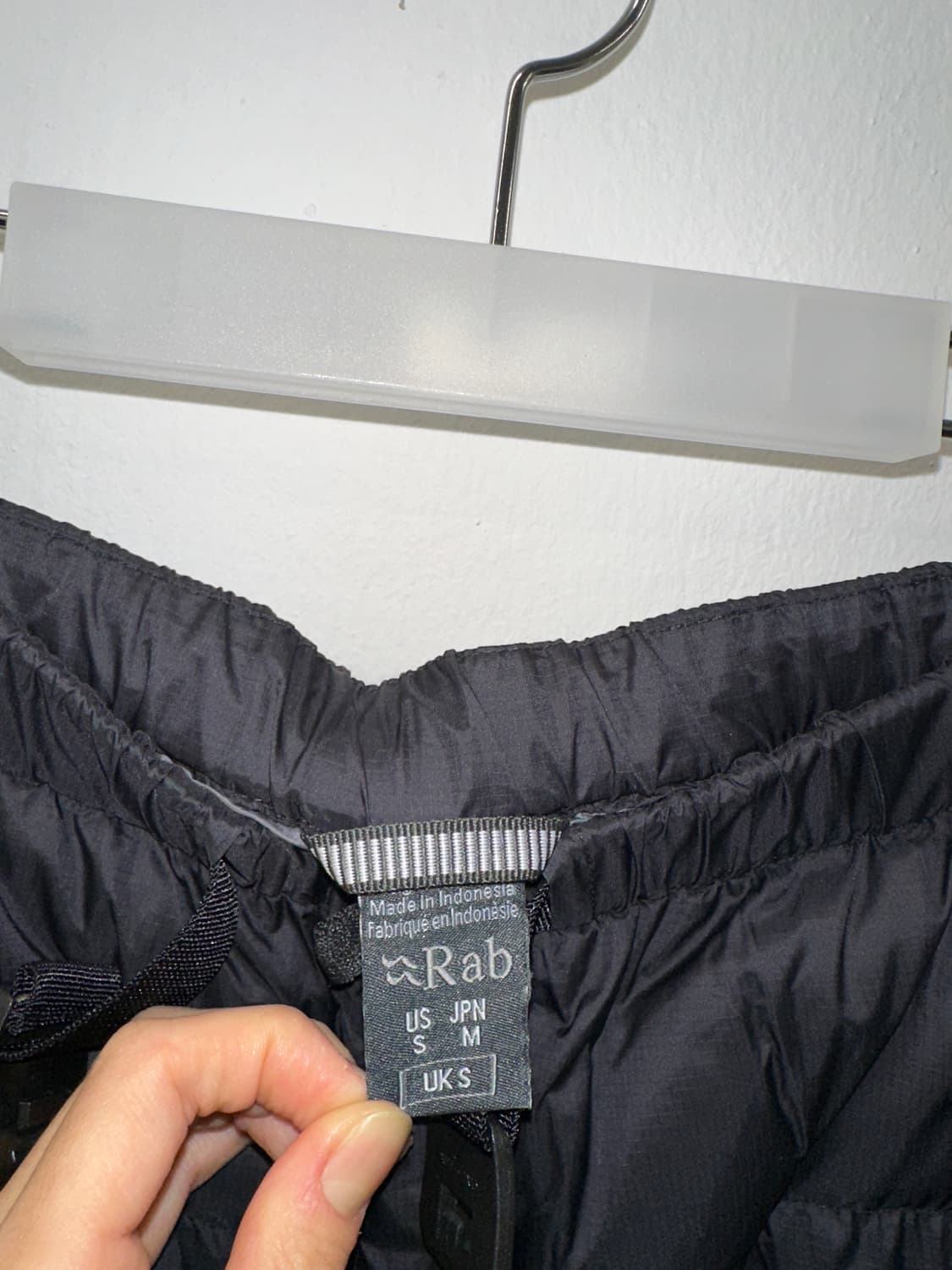 Rab 25fw 아르곤 팬츠 s 블랙 상품이미지3