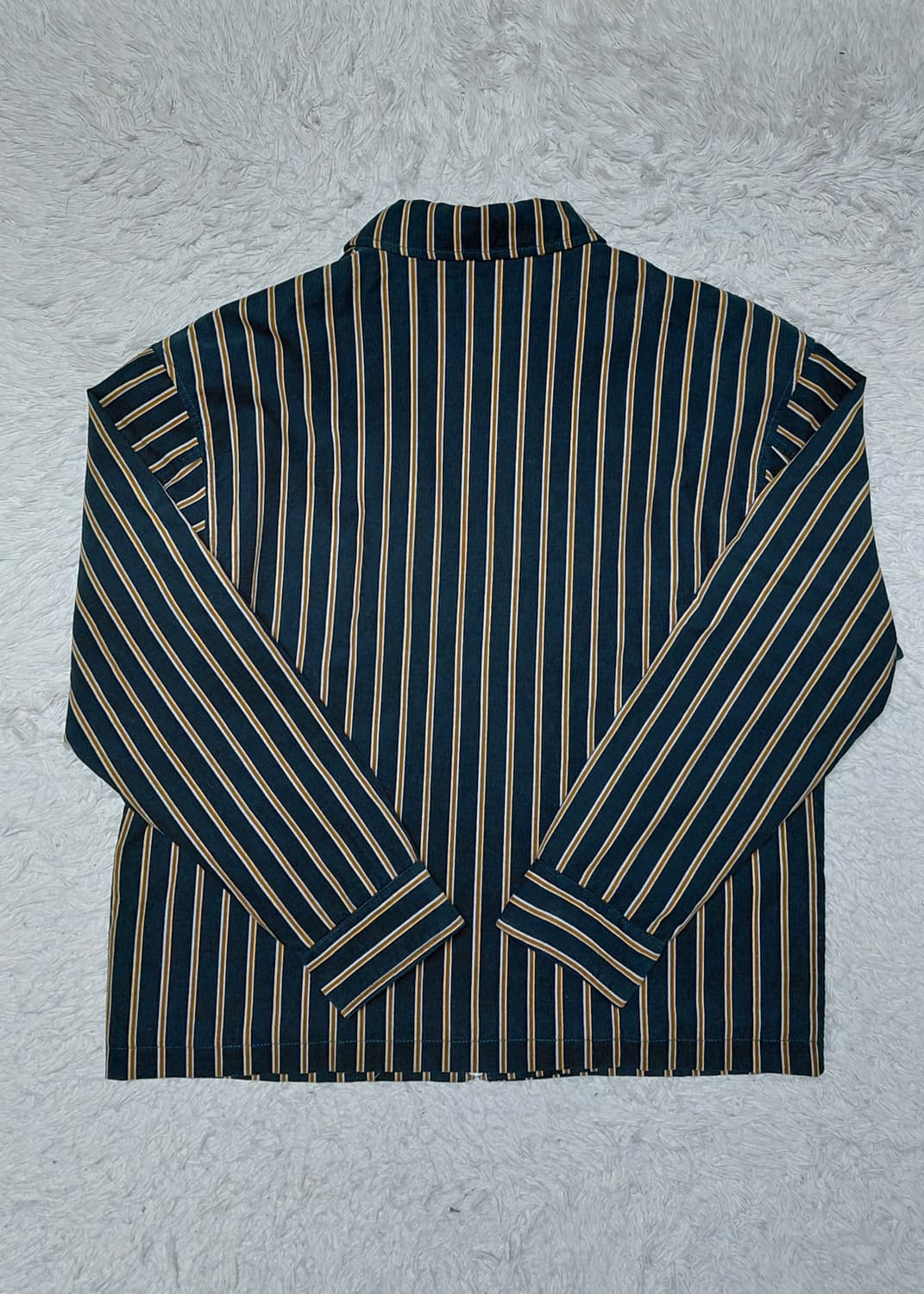 NANO UNIVERSE 나노 유니버스 스트라이프 코듀로이 집업 자켓 M 상품이미지4