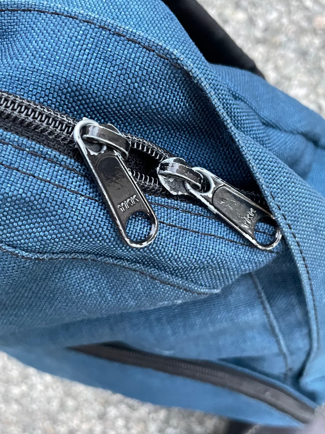 80s-90s Eddie Bauer Nylon Indigo Backapa 상품이미지6