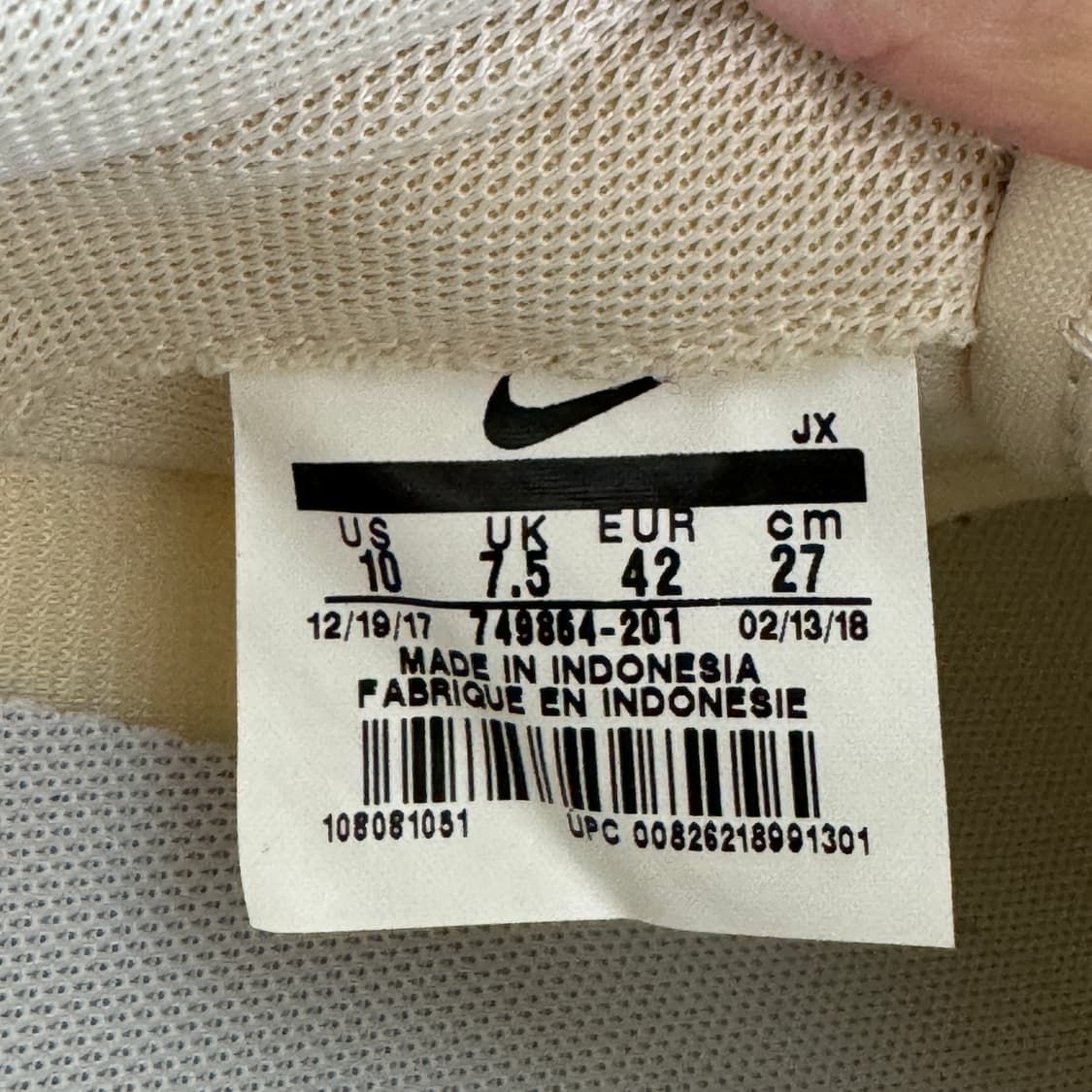 [W270새상품] 나이키 코르테즈 클래식 나일론 포실 fossil 상품이미지4