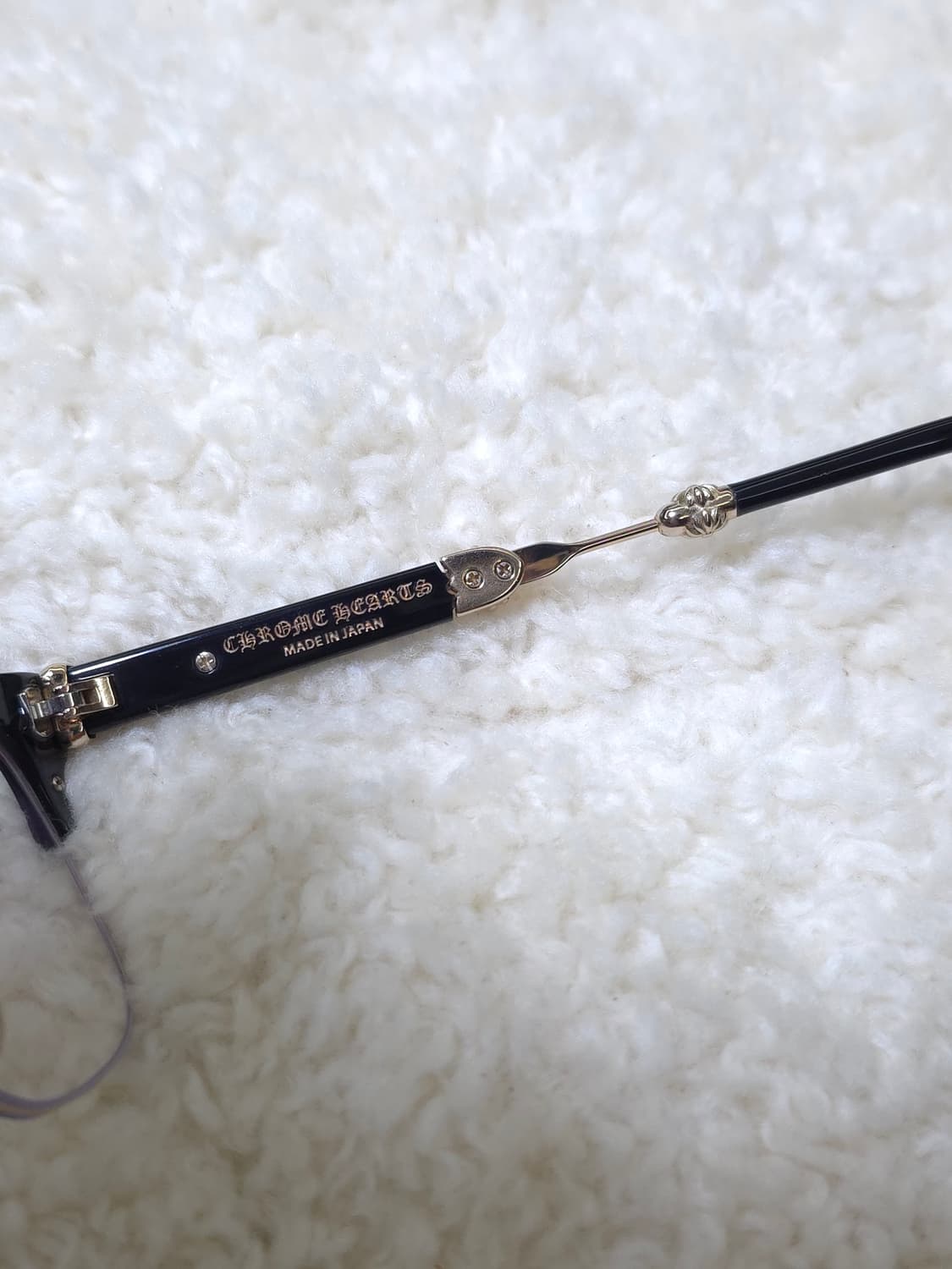 [OS] 크롬하츠 에바질리스트 안경 블랙 골드 상품이미지10