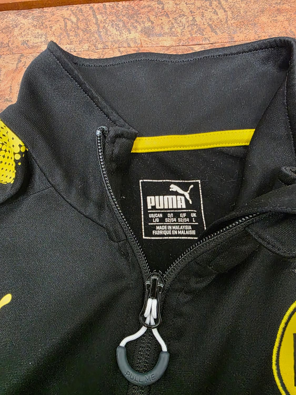 푸마 17-18 보르시아 도르트문트 트레이닝 하프집업 저지 L 상품이미지2