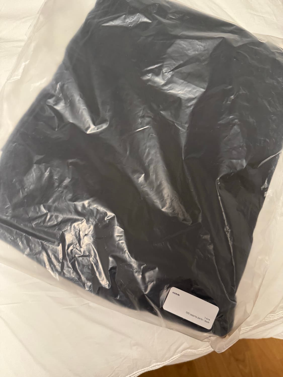 머듈 파자마 팬츠 블랙 3사이즈 새상품 상품이미지2