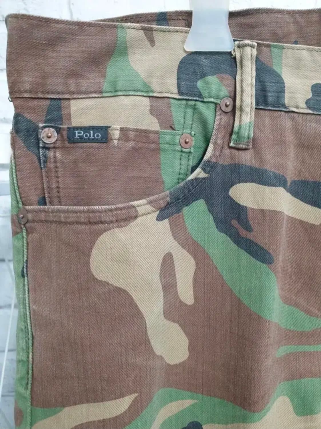 폴로랄프로렌 밀리터리 남성바지 37  바릭슬림 스트레치 봄가을  ME61 상품이미지3