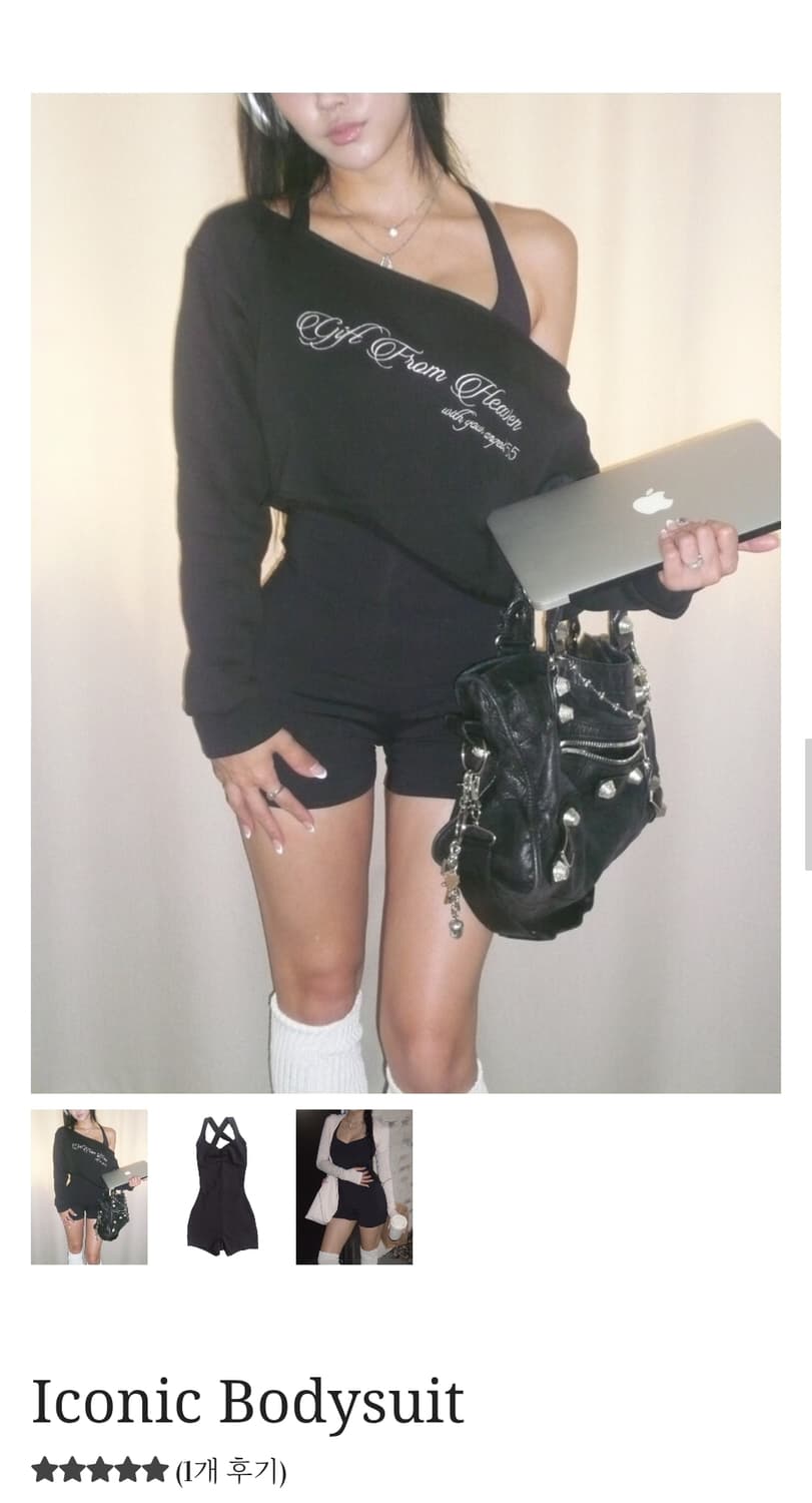 엔젤넘버555 아이코닉 바디수트 상품이미지1