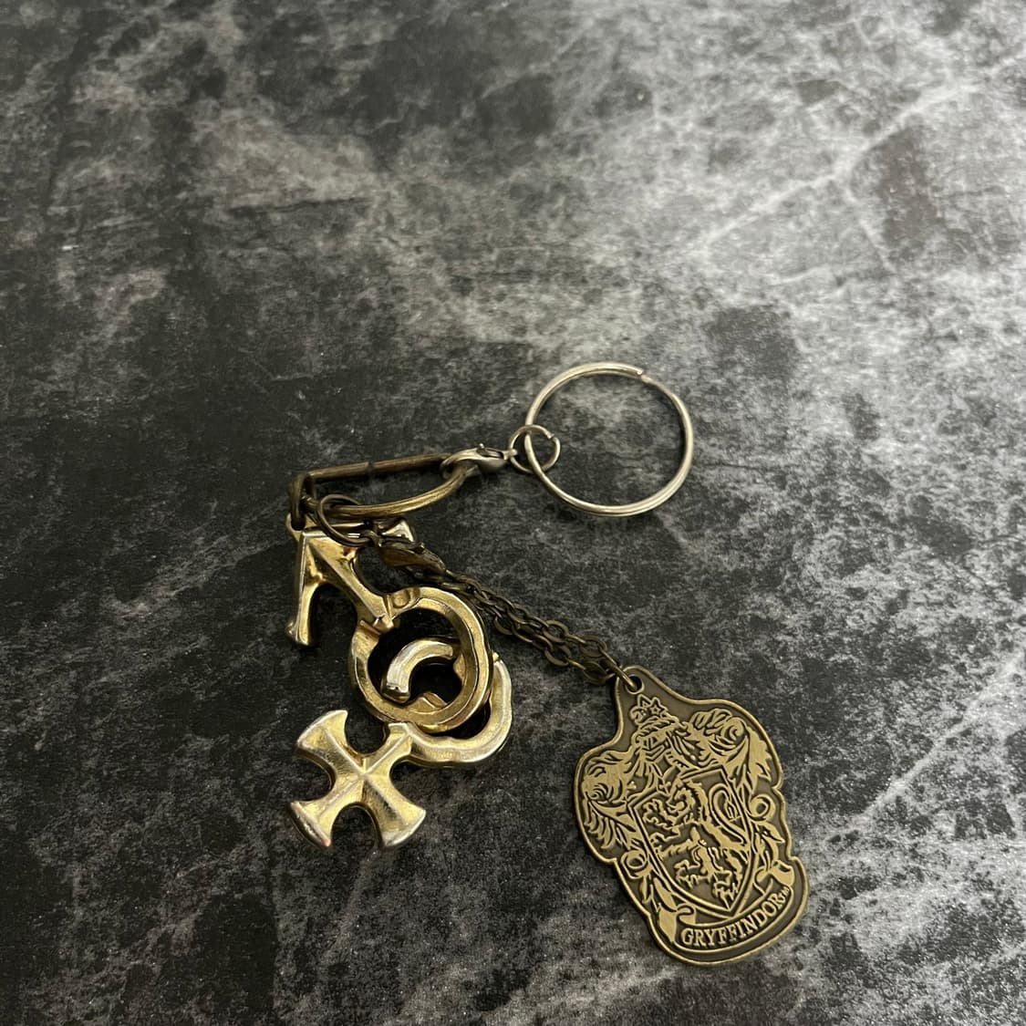vintage gothic golden keyring 상품이미지8