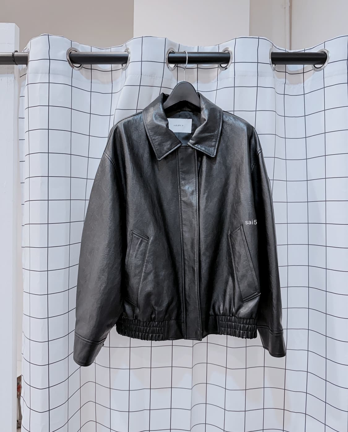 닐바이피 블루종 레더자켓 상품이미지4