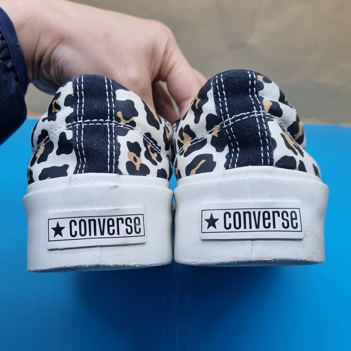 컨버스 스키드그립 레오파드 스니커즈270 상품이미지4