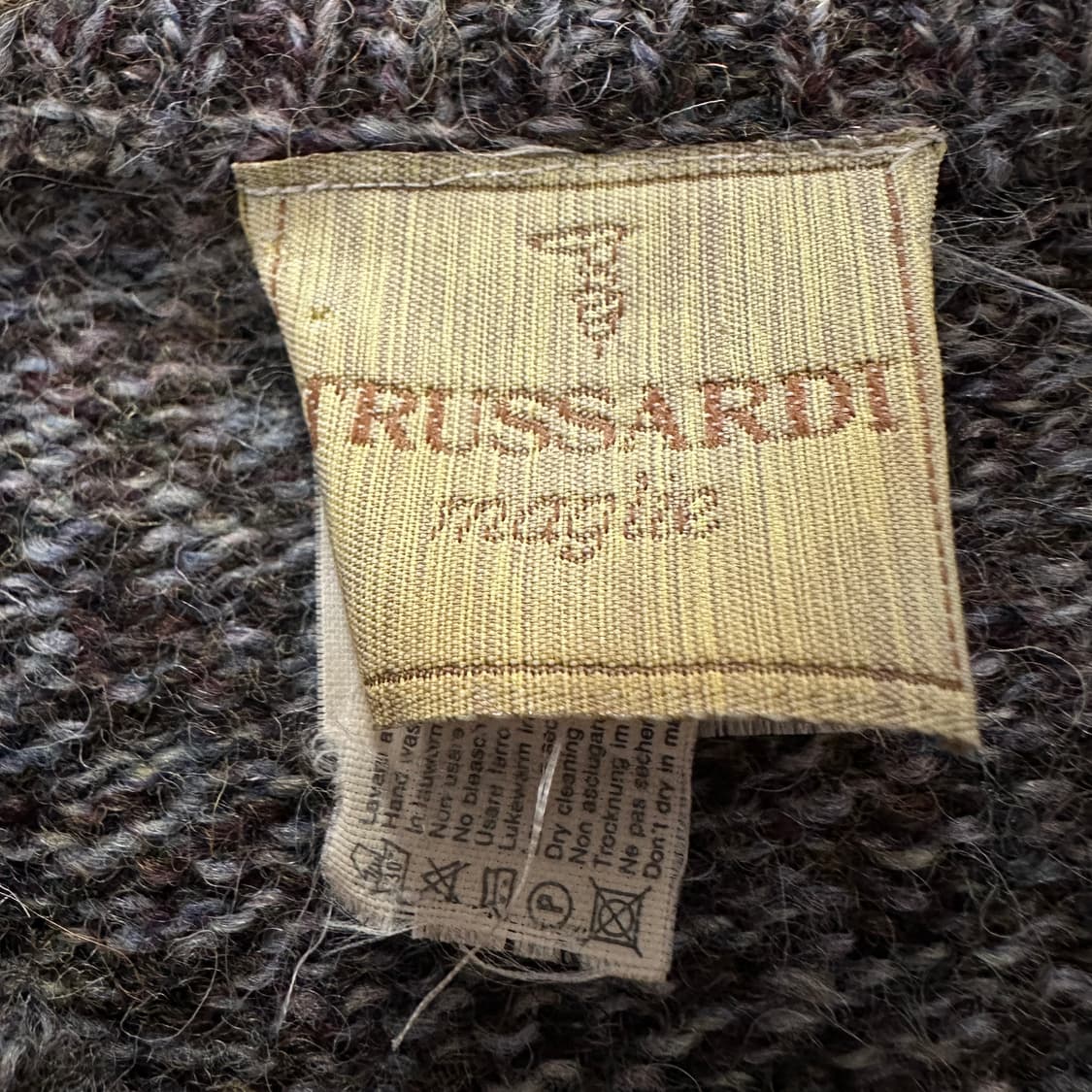 TRUSSARDI italy made knit sweater 상품이미지3