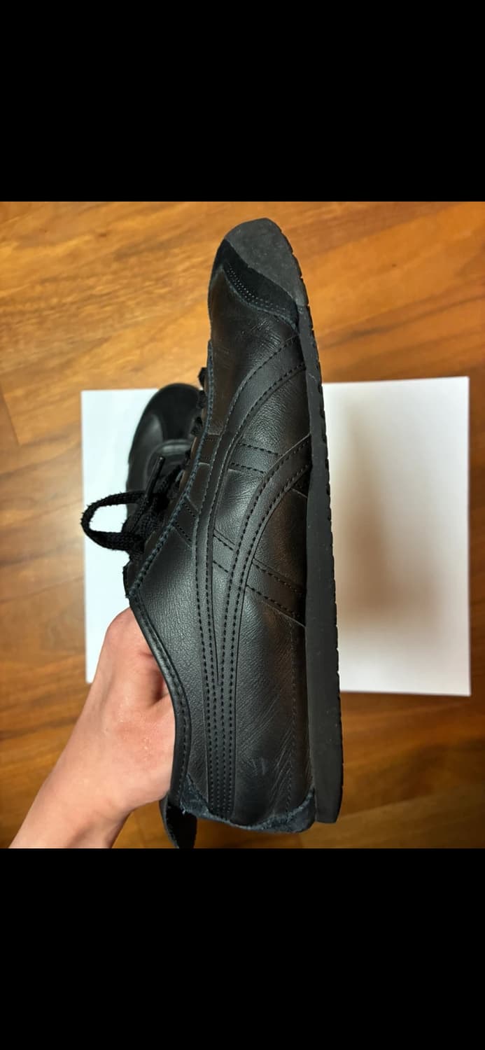 오니츠카타이거 멕시코66 올블랙 265사이즈 상품이미지5