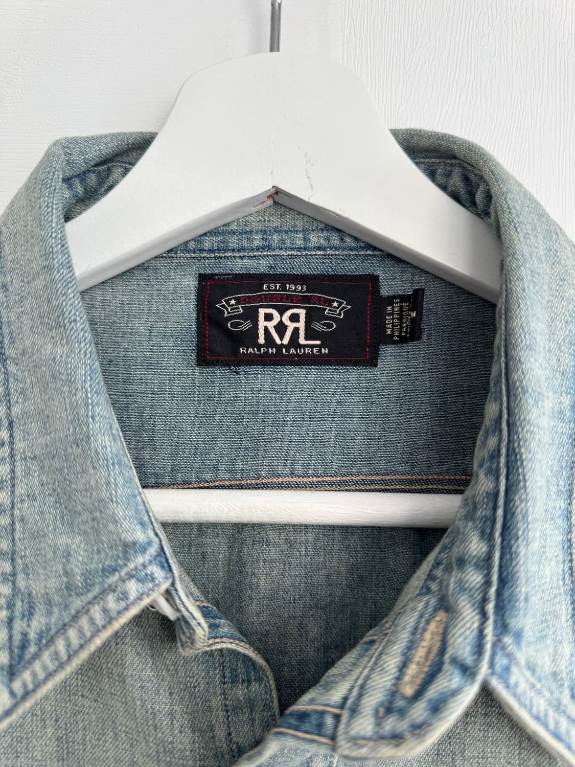 [RRL 더블알엘] 랄프로렌 데님 워크셔츠 M 상품이미지3