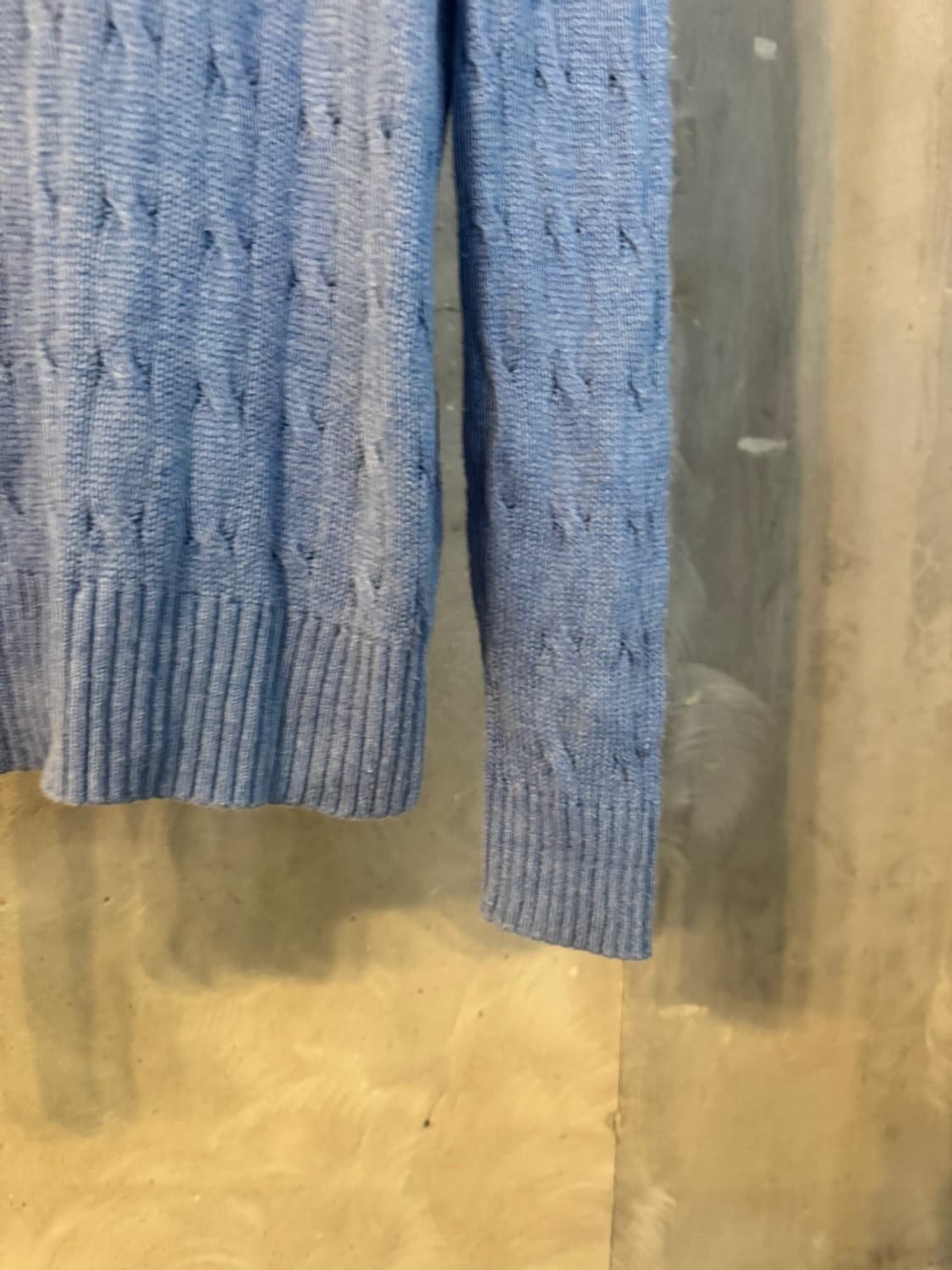 폴로 랄프로렌 100% 실크 케이블 니트 105 상품이미지6