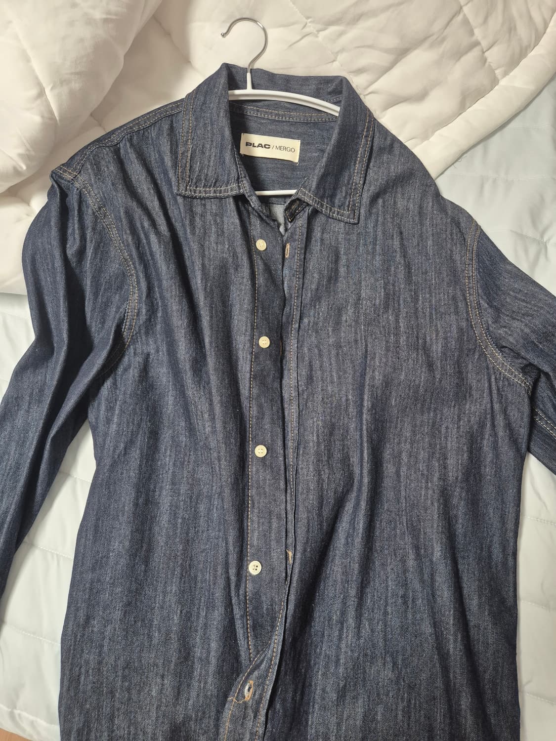 PLAC 메르고 데님 셔츠 M(깡스타일리스트) 상품이미지1