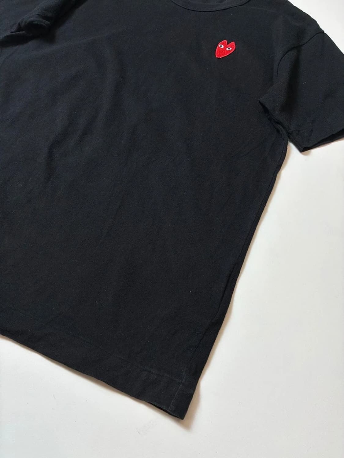 꼼데가르송 롱 와펜 로고 반팔 티셔츠 PN9007 상품이미지4